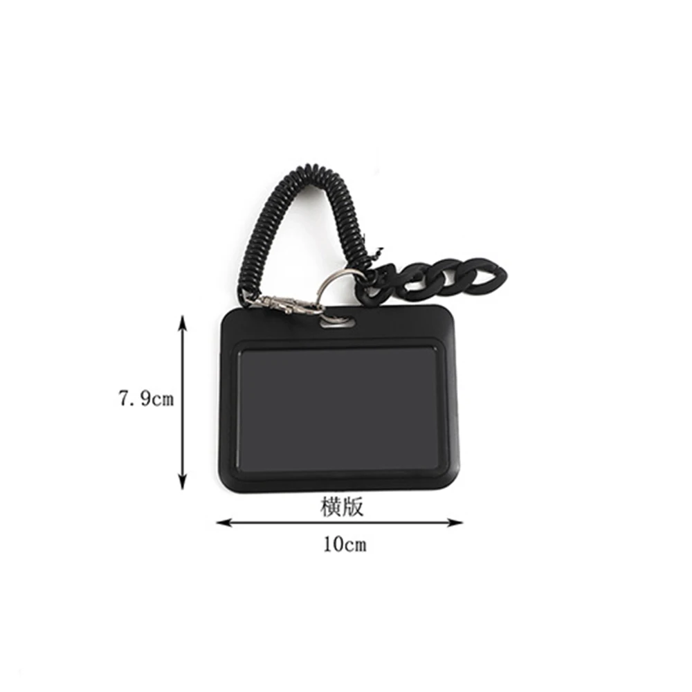 3 inch Card Holder Kpop Photocard Holder Photo Card Bag Pendant School Stationery