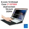 SZBOX 16-inch Core I7-10750H 6C 12T DDR4 Gaming Laptop Dual Screen 2K LCD + 14 Inch Touch Screen 64GB RAM MAX Laptop Notebook 1