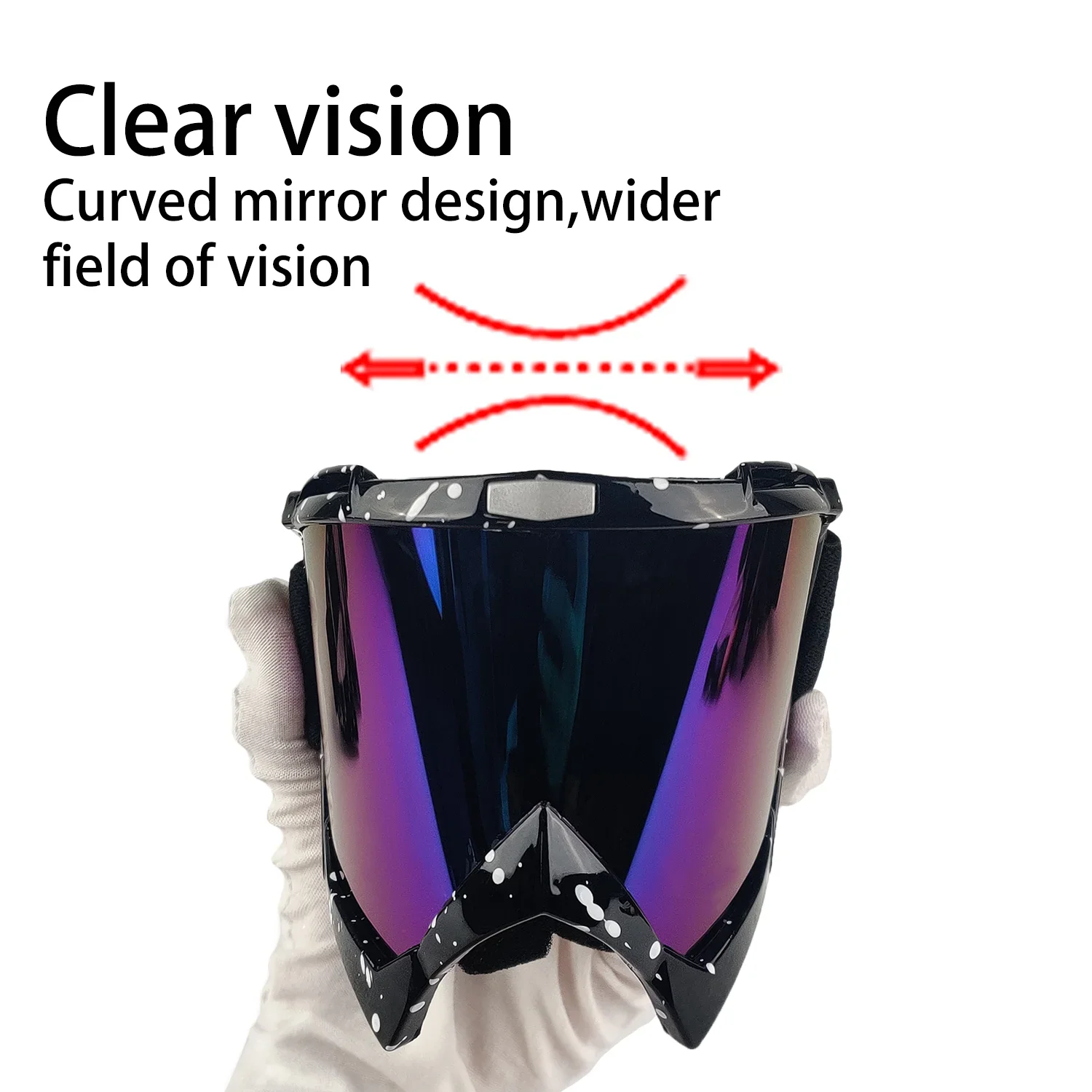 Motorcycle Goggles Christmas Present For Men Motocross Safety Protective ATV MX Helmet Goggles Vintage Driving Glasses