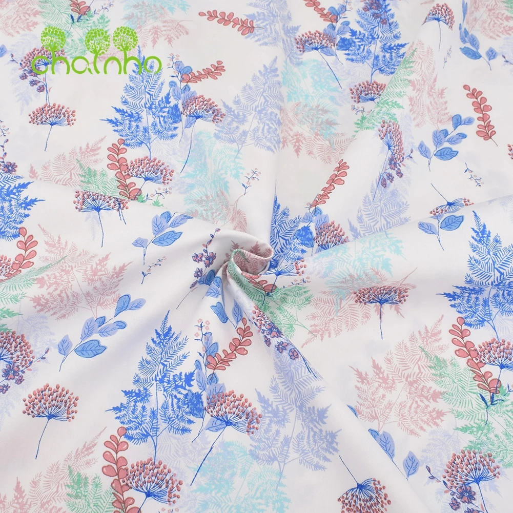 Chainho,Printed Twill Weave Cotton Fabric,Patchwork Cloth,DIY Sewing Quilting Material,7 Designs Cartoon Series,2 Sizes,15C170