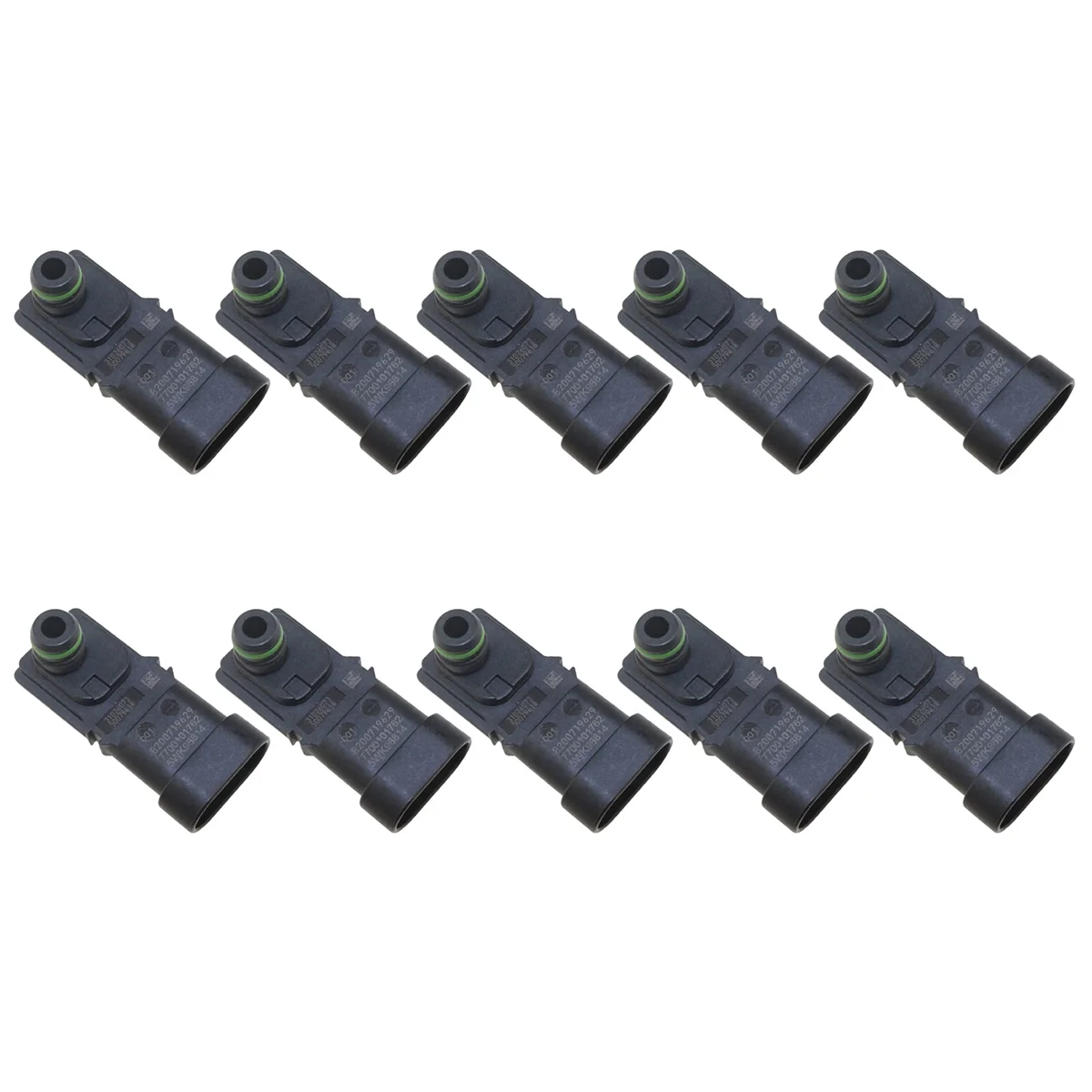 

10X 8200121800 8200105165 7700101762 MAP Sensor for Renault Clio Espace Kangoo Megane Scenic Laguna Logan Thalia 1.2