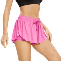 2 in 1 Jogger Flowy Athletic Shorts for Women Gym Yoga Workout Running Tennis Skirt Comfy Skort Lounge Cute Clothes Casual Wear - Image 4