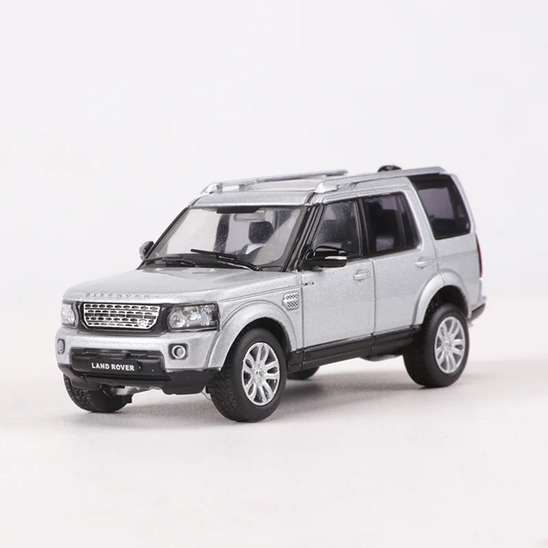 Фото Модель автомобиля GCD 1:64 DISCOVERY 4, черный/белый/серый/Серебристый сплав №5