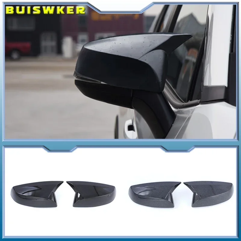 

For Toyota RAV4 2019 2020 2021 2022 Accessories Car Rearview Mirrors Cover Trim ABS Chrome Exterior Decoration Car Styling