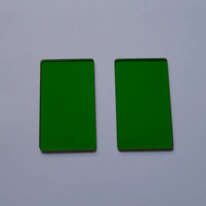 

LB2 green filter optical glass green glass through green light 532nm 50*50*2mm