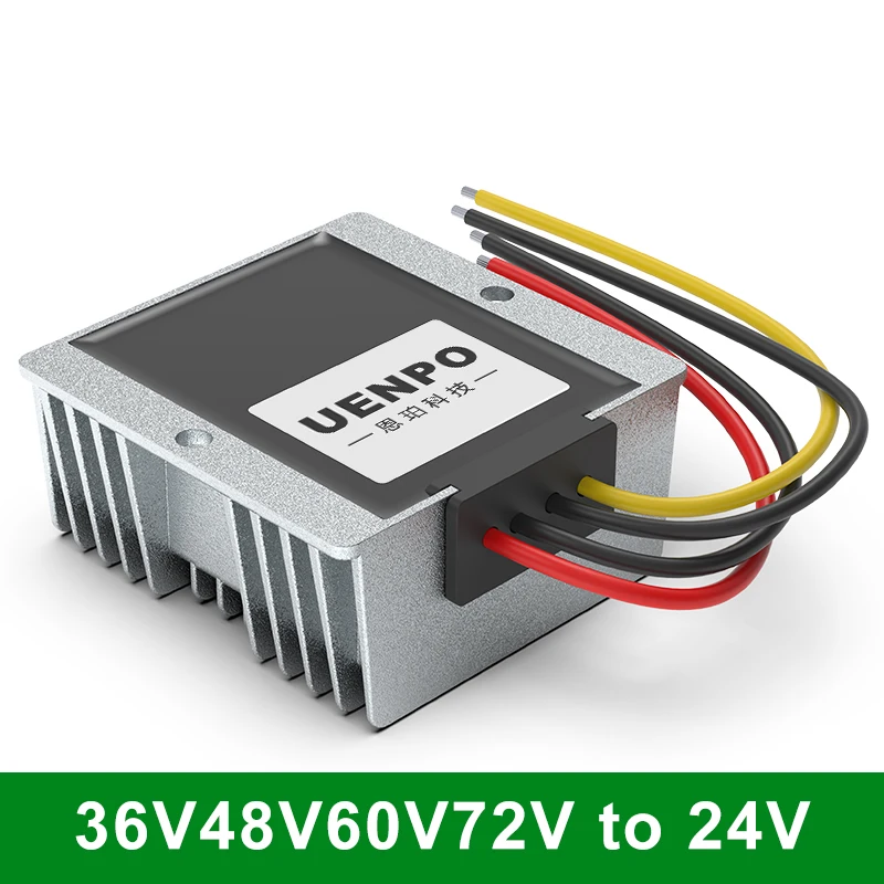 

60V to 24V DC step-down power converter 72V 36V 48V to 24V onboard computer switch router power module transformer