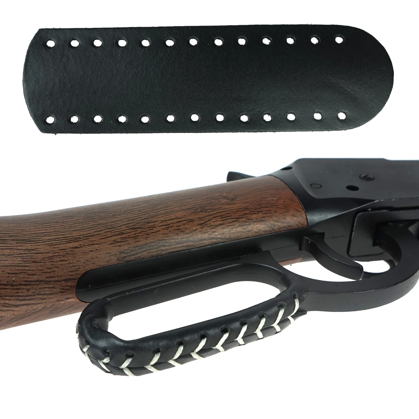 High Quality Genuine Leather Lever Wrap For Lever Action Rifles / Marlin / Henry / Winchester