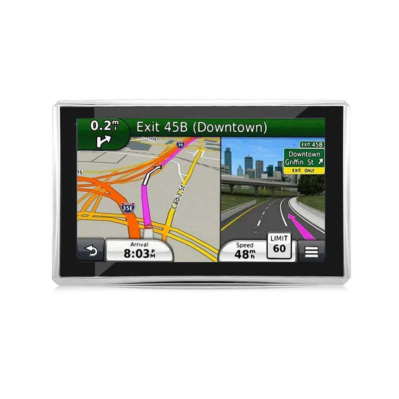 

5-дюймовый GPS-навигатор wince 6,0 MTK rom 8GB/DDR 256M, новейшие карты Южной Америки, Европейская версия для автомобильного навигатора