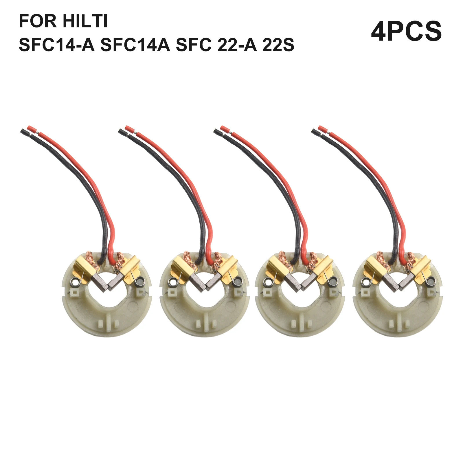 HILTI SFC14-A 교체용 카본 브러시 거치대, SFC14A SFC 22-A, 전동 공구 액세서리, 4 개