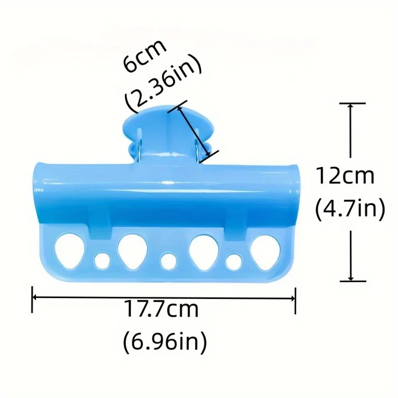 1pc  Windproof Large Clip Drying Rod Buckle, Windproof Clip for Clothes Hanger, Clothes Pole Fixing Clip for Clothesline Pole