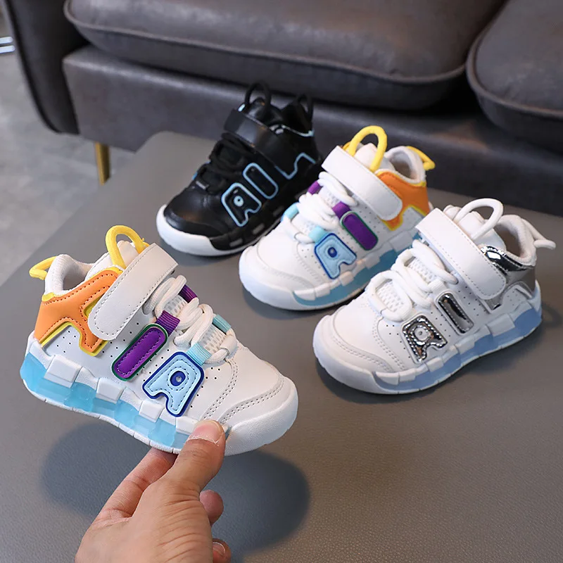 

2023 Children Sports Shoes Infant Soft-soled Toddler Shoes Fall Girls Baby Breathable Net Sneakers Fashion Kids Shoes for Boys