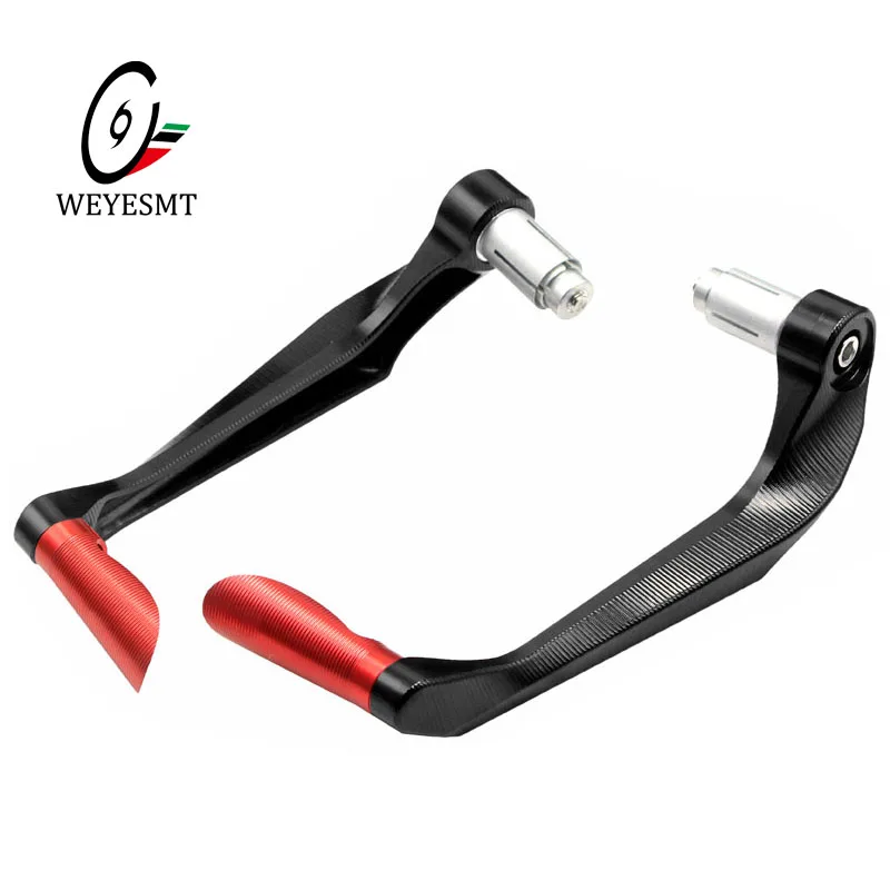 Universal CNC Motorcycle Brake Clutch Levers Protector Guard for Motorbike 22mm 7/8" Handlebar Grip Ends Handguards Motors