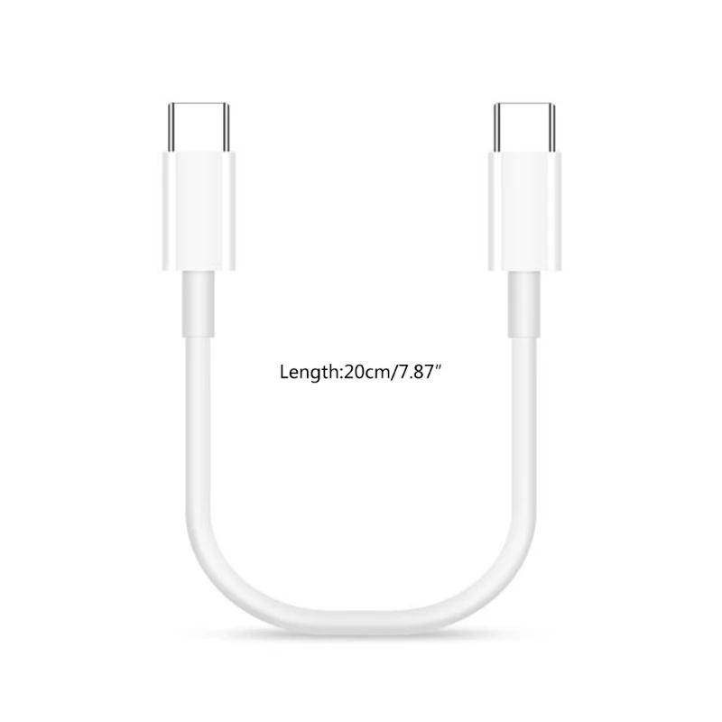 USB C to USB C Cable Charging 20CM