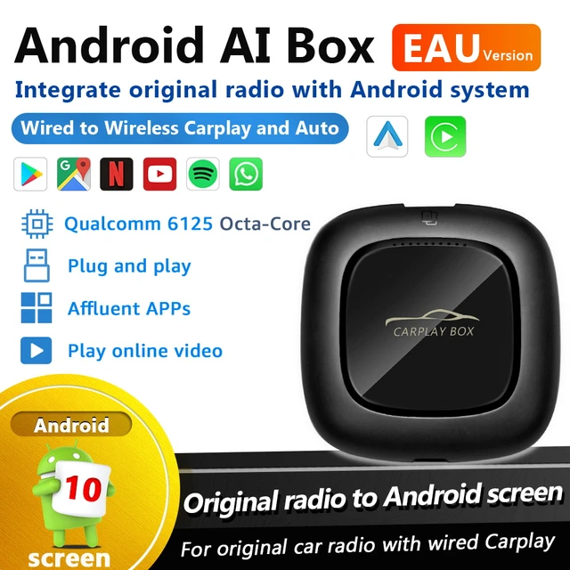 Carlinkit Pro Wireless Carplay Android Ai Box Mini Smart Smart Box Android  Auto For Audi Mazda Volvo VW Toyota 4G LTE GPS - AliExpress