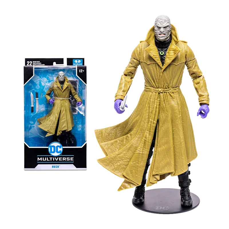 Originale Mcfarlane Toys Dc Multiverse Hush Batman: Hush 7 Pollici Action Figure Modello Decorativo Giocattolo Da Collezione Regalo Di Compleanno