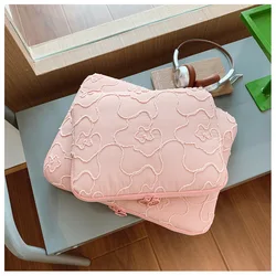 Stylish Soft Laptop and Tablet Sleeve Case - 13 - 14inch (Pink)