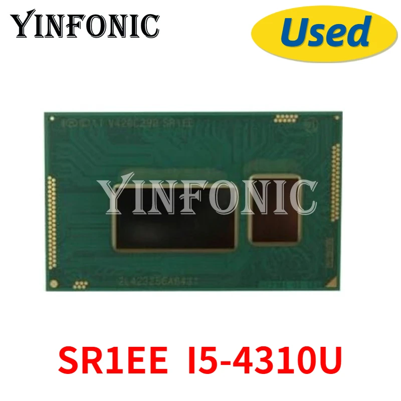 

Used SR1EE I5-4310U BGA Chipset with ball Tested 100% Working