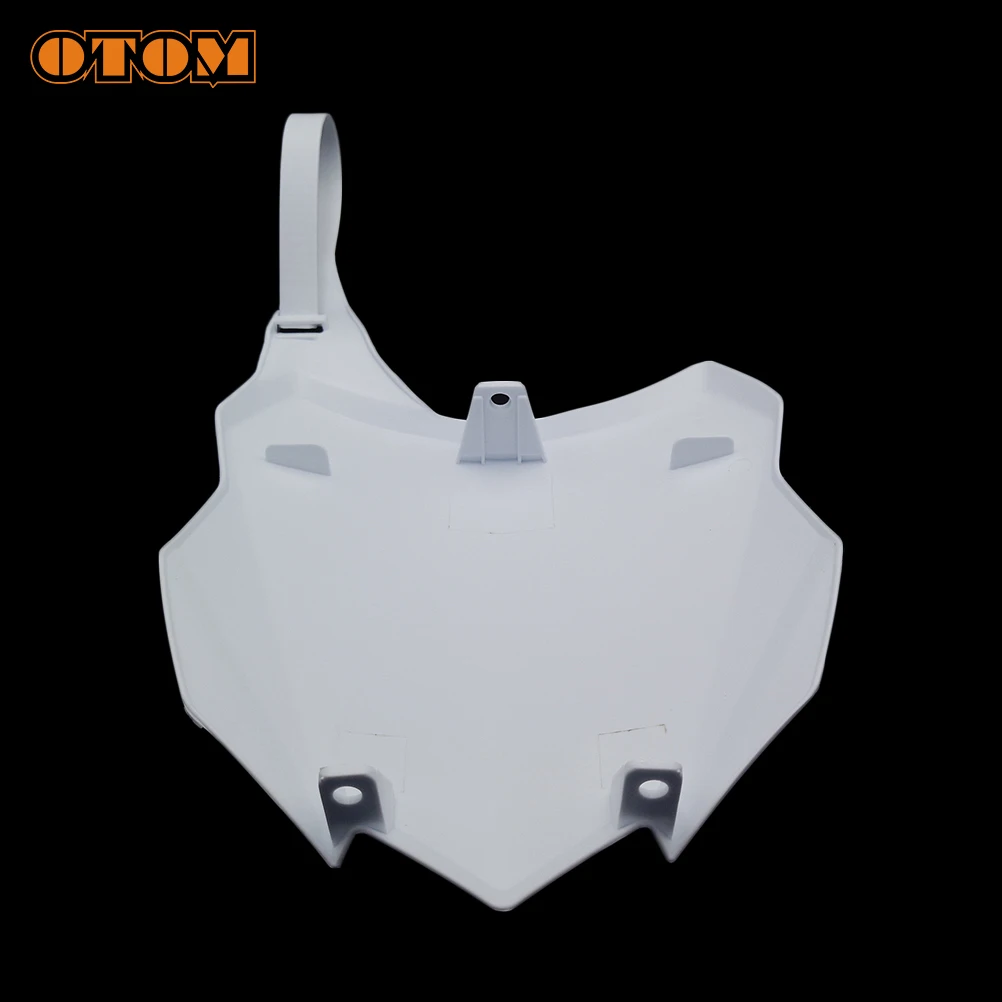 OTOM 2013-2015 오토바이 전면 번호판 등록 커버 라이센스 카드 가드 가와사키 KX250F KX450F 핏 더트 바이크 부품