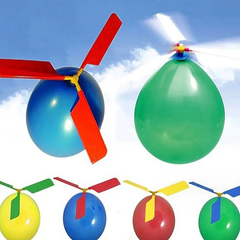 

Воздушный шар-вертолет портативный летающий шар для игр на открытом воздухе игрушки для вечеринки в честь Дня Рождения, украшения для детей, подарки, товары для вечеринок