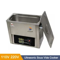2 In 1 Stainless Steel Electric Sous Vide Cooking Ultrasonic Cleaner 6L Slow Cooker With Timer And Temperature Control 1