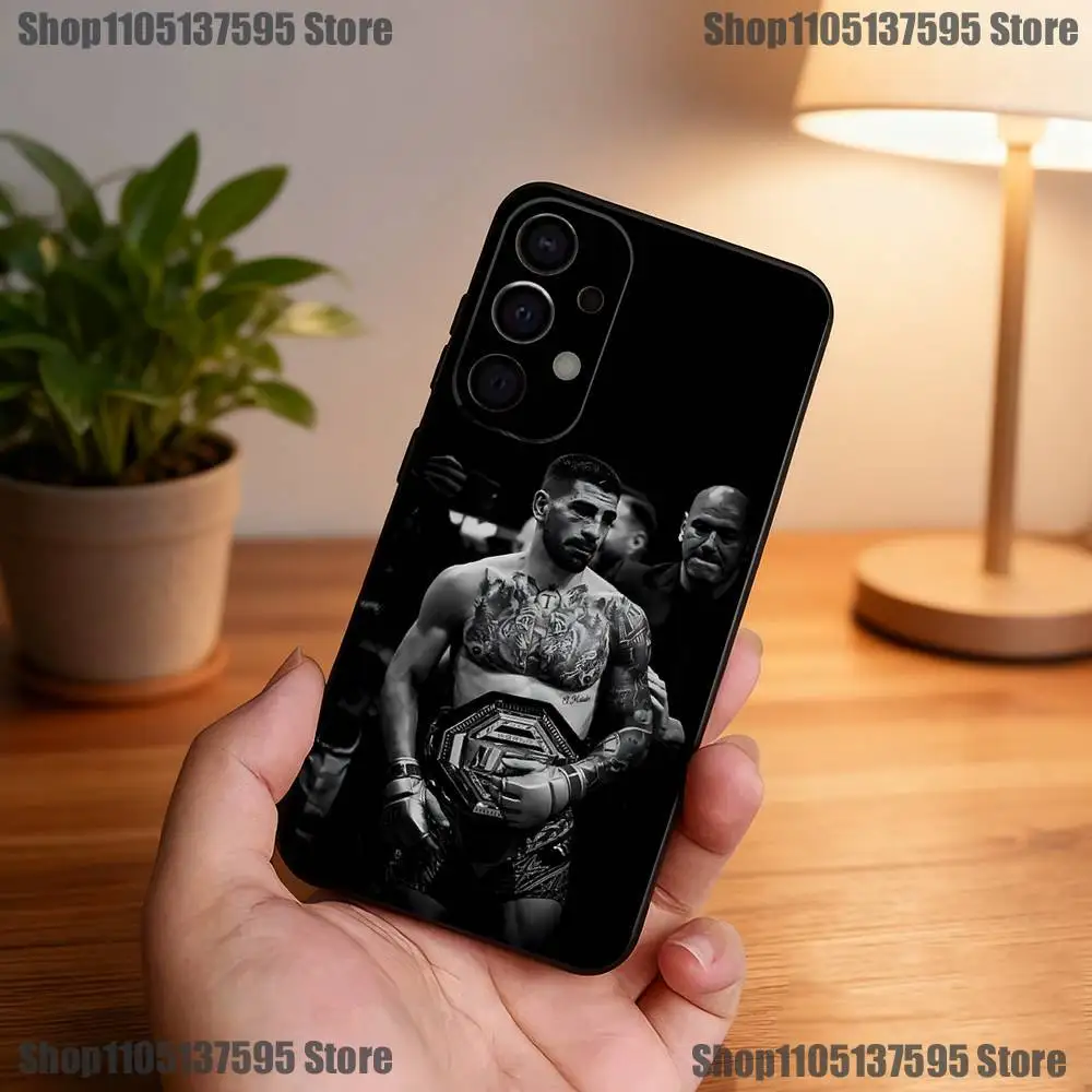 Ilia Fighting T-Topuria Black Phone Case Cover