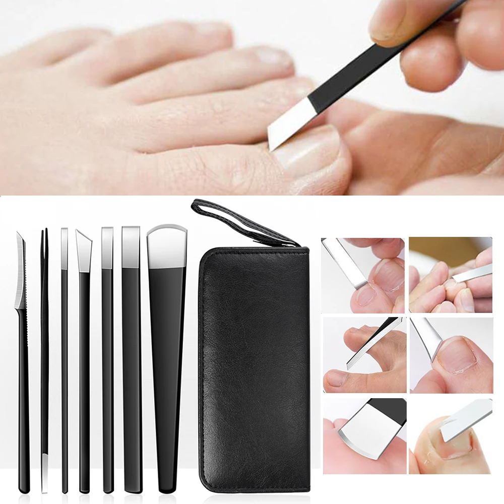 

7pcs/set Callus Rasp File Shaver Foot Hard Tough Skin Corn Remover Pedicure Care Tool New Beauty Health Stainless Steel Tools