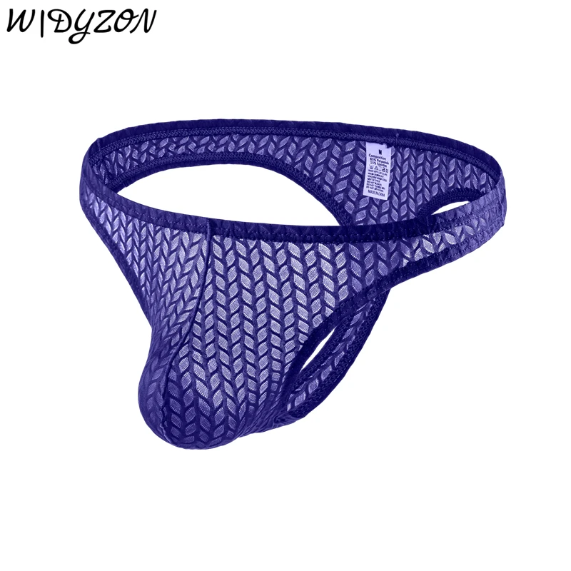 

4pcs Men Solid G Strings Thong Underwear Sexy Gay Sissy Tanga Hombre Jockstrap Penise Pouch Lace Beathable Male G String Cuecas