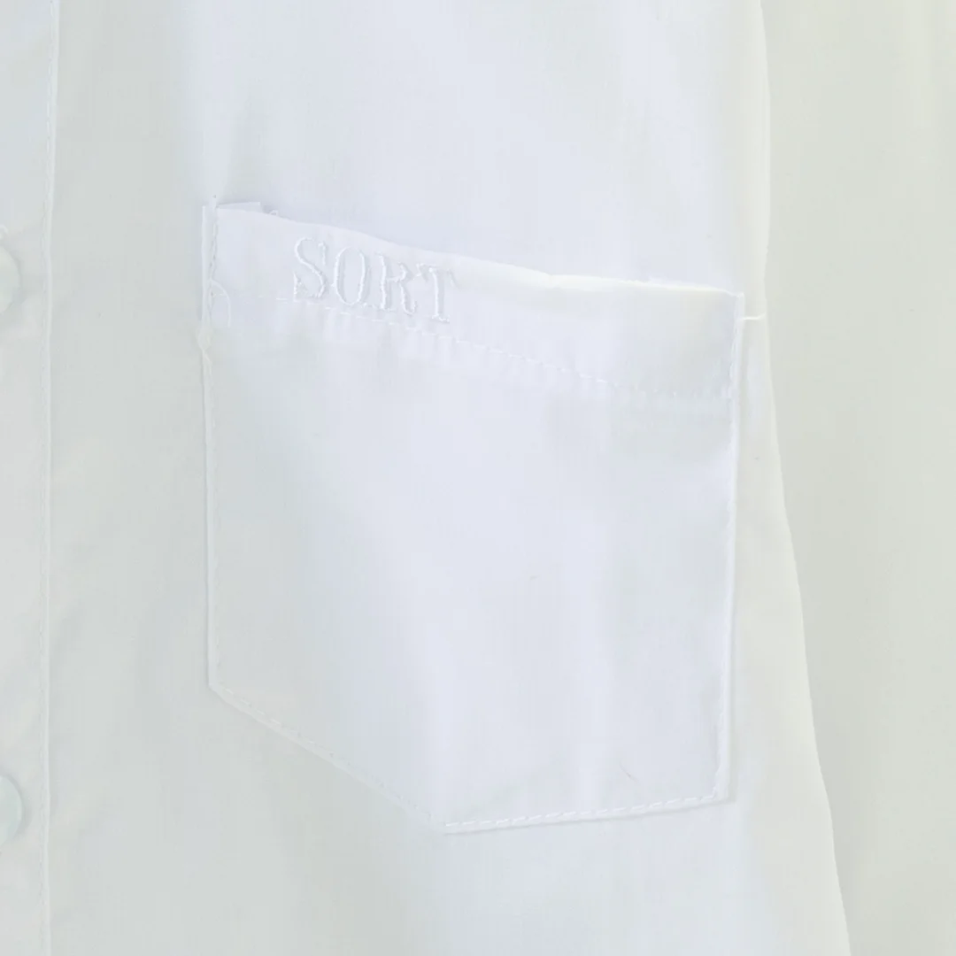 Girls Solid School Blouse 4