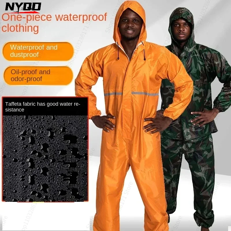 Motorcycle Raincoat Portable Raincoat Suit Rainstorm Proof for Outdoor Riding Detachable Motorcycle Accessories