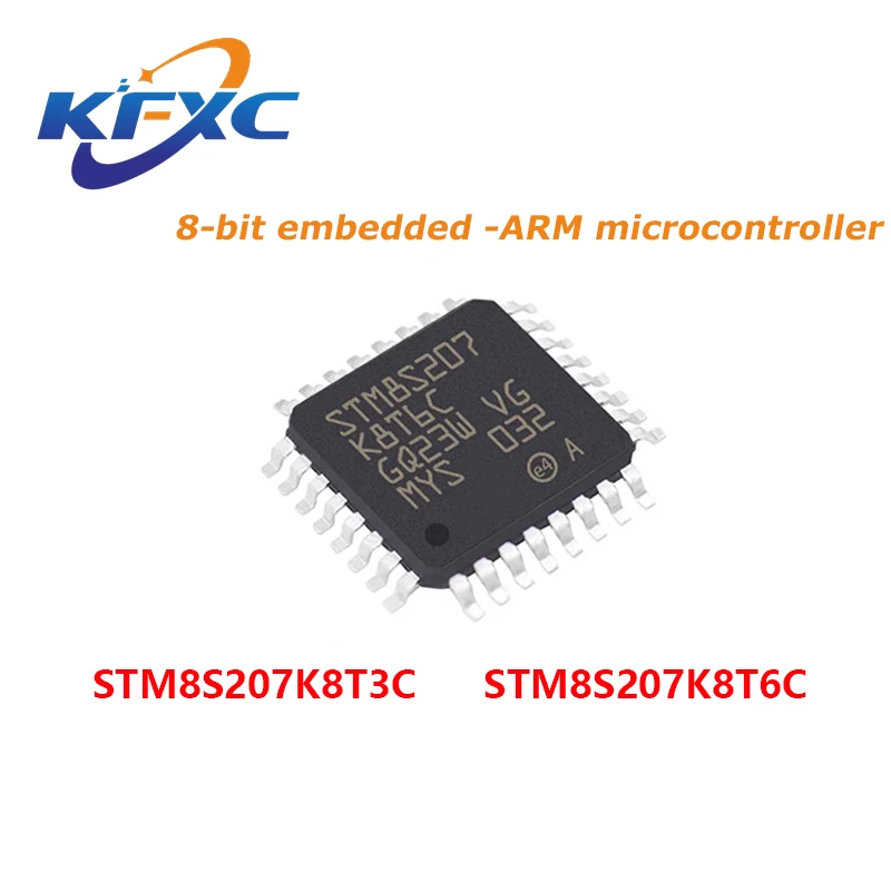 STM8S207K8T3C STM8S207K8T6C STM8S207K8T3 STM8S207K8T6 STM8S207K8 STM8S207 STM8S STM8 STM IC MCU микросхема в строгом состоянии 100% Новинка stm8s207k6t3c stm8s207k6t3 stm8s207k6 stm8s207k stm8s207 stm8s stm8 stm ic mcu chip lqfp 32