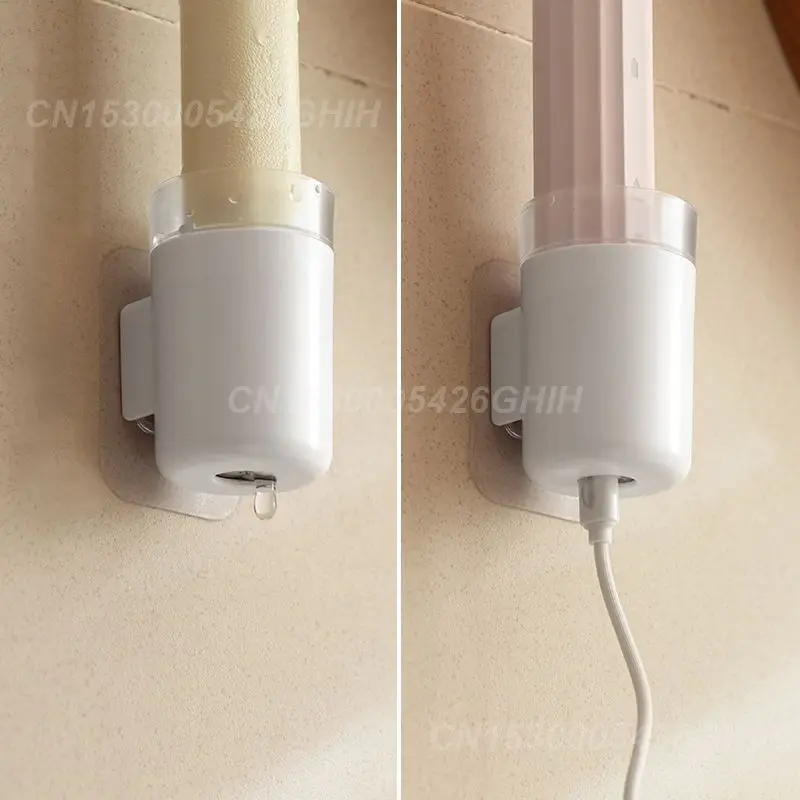 Space Saving Toothbrush Holder Easy To Install Wide Application Abs Toothbrush Holder Wall-mounted