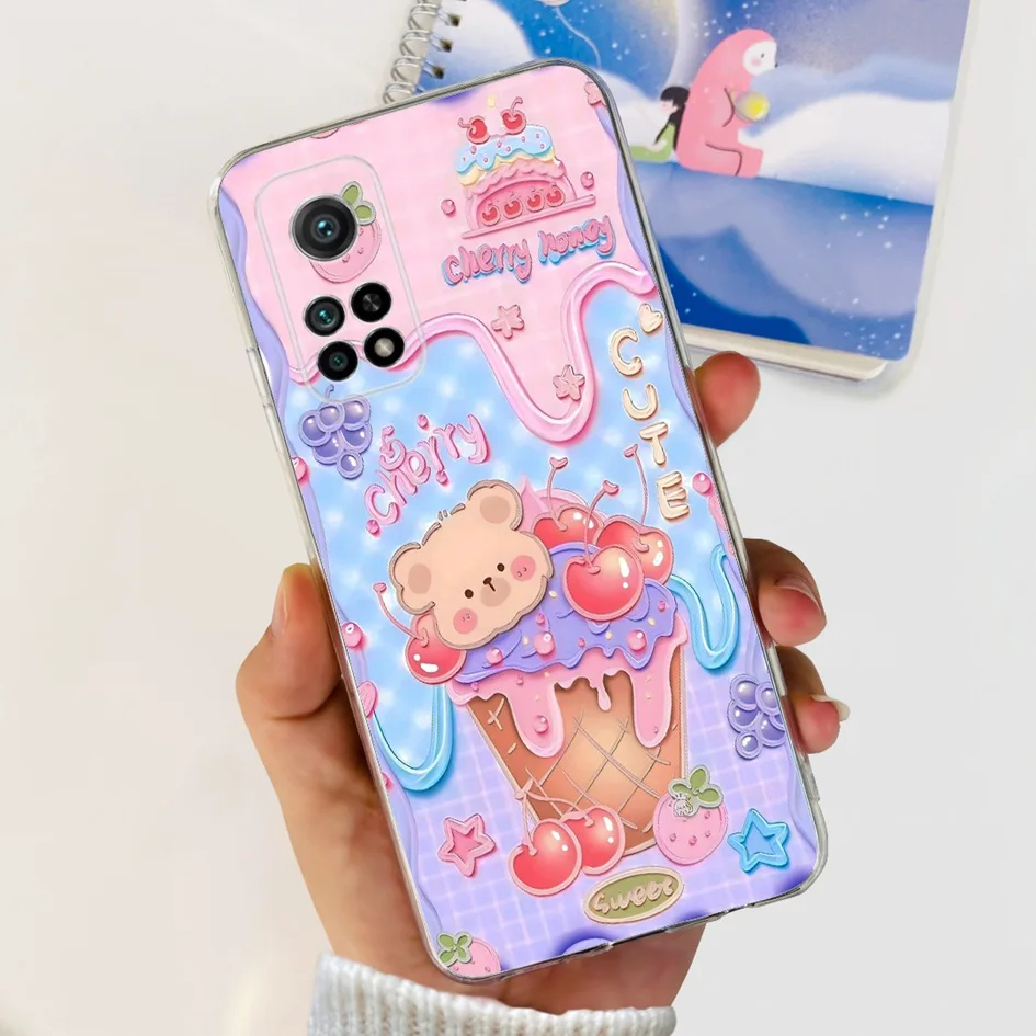 Fashion Marble Transparent Silicone Phone Case with Soft Bumper