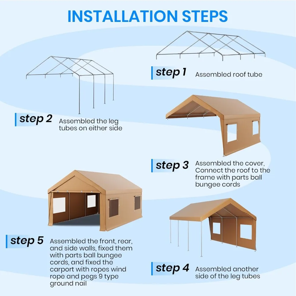 Outdoor Portable Garage 4
