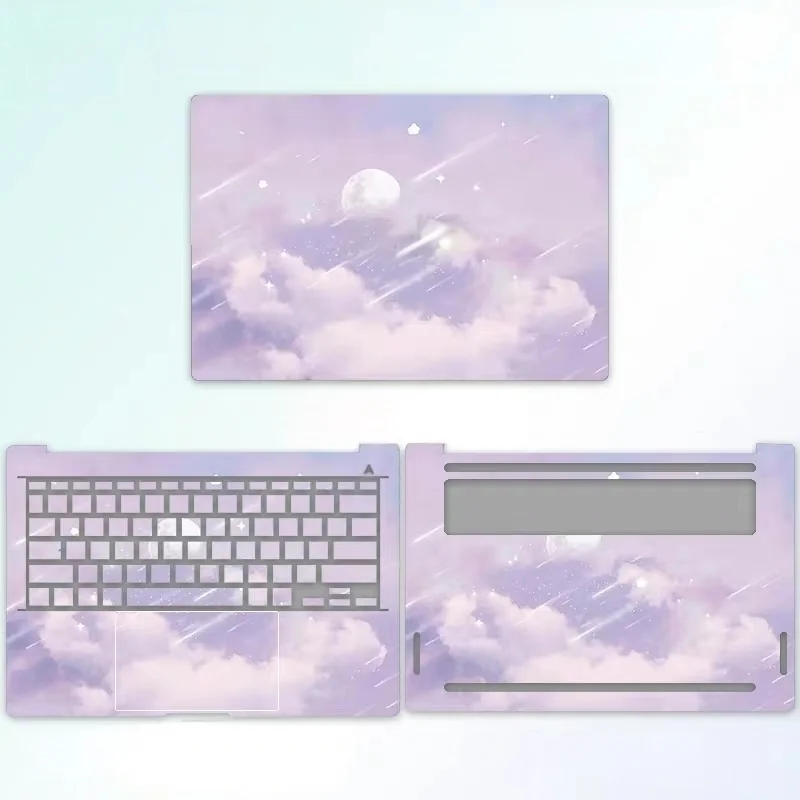 ASUS Zenbook A14 UX3407 UX3407Q용 미리 절단된 스크래치 방지 비닐 스티커 스킨