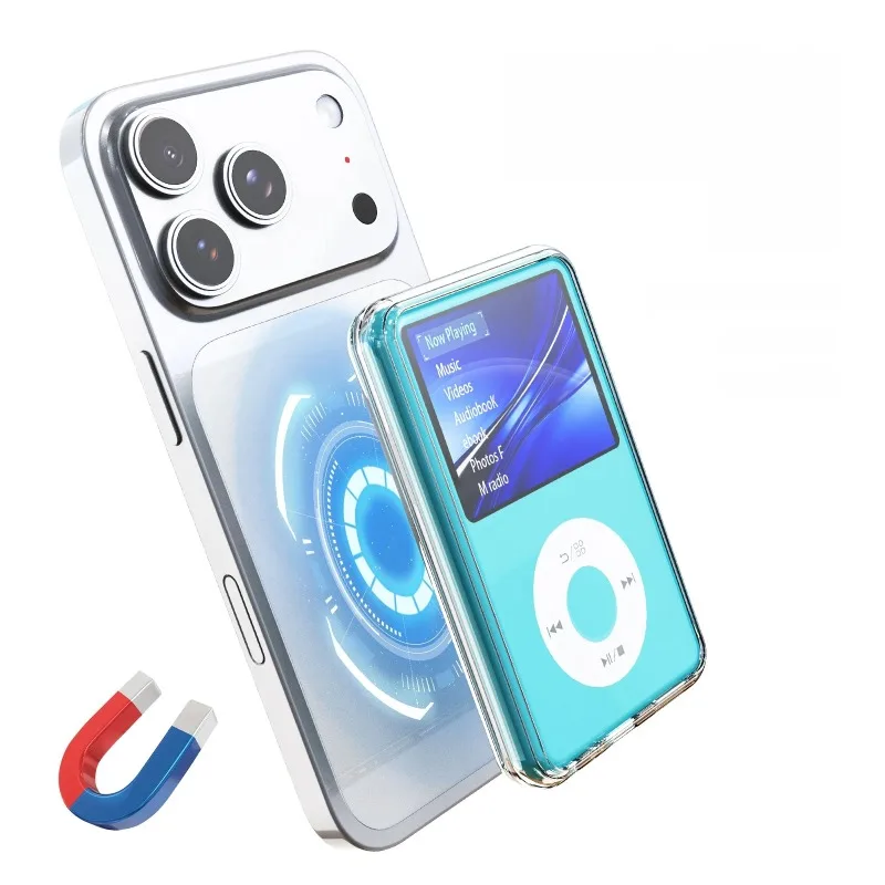INNIOASIS Y1 마그네틱 TPU 케이스 지원 Magsafe 마그네틱 e 울트라 씬 투명 소프트 케이스 휴대용 MP3 플레이어 케이스 커버