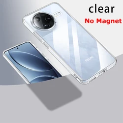 Crystal Clear Shockproof Camera Protection Case - Transparent Cover for Redmi K80 Pro (Transparent)