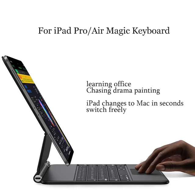 백라이트 매직 키보드 – 최신 iPad 모델과 호환되는 완벽한 키보드