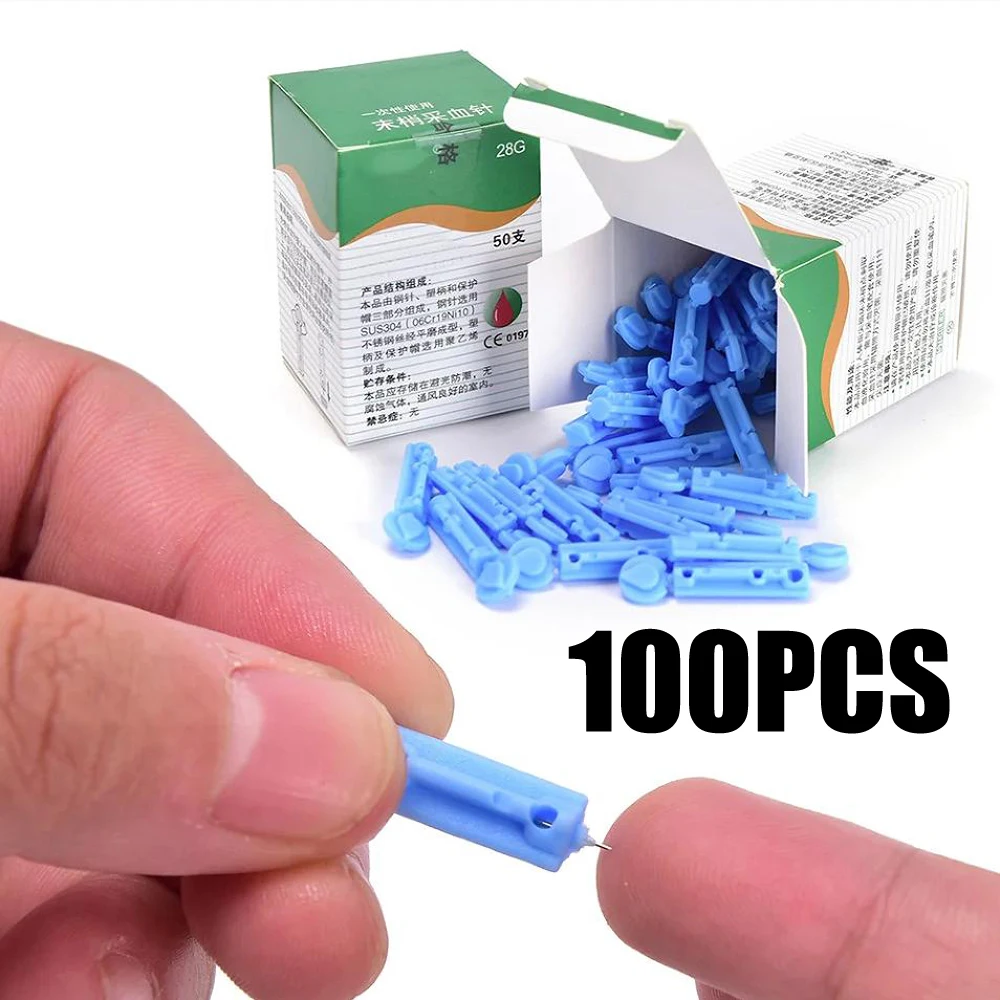 100pcs Disposable Blood Lancet Pen