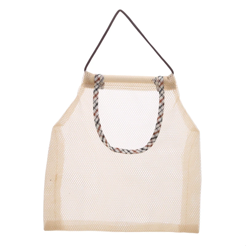 Bolsa colgante para frutas y verduras de cocina, organizador para colgar en la pared, bolsa de almacenamiento multifuncional para jengibre y ajo, bolsa de malla reutilizable