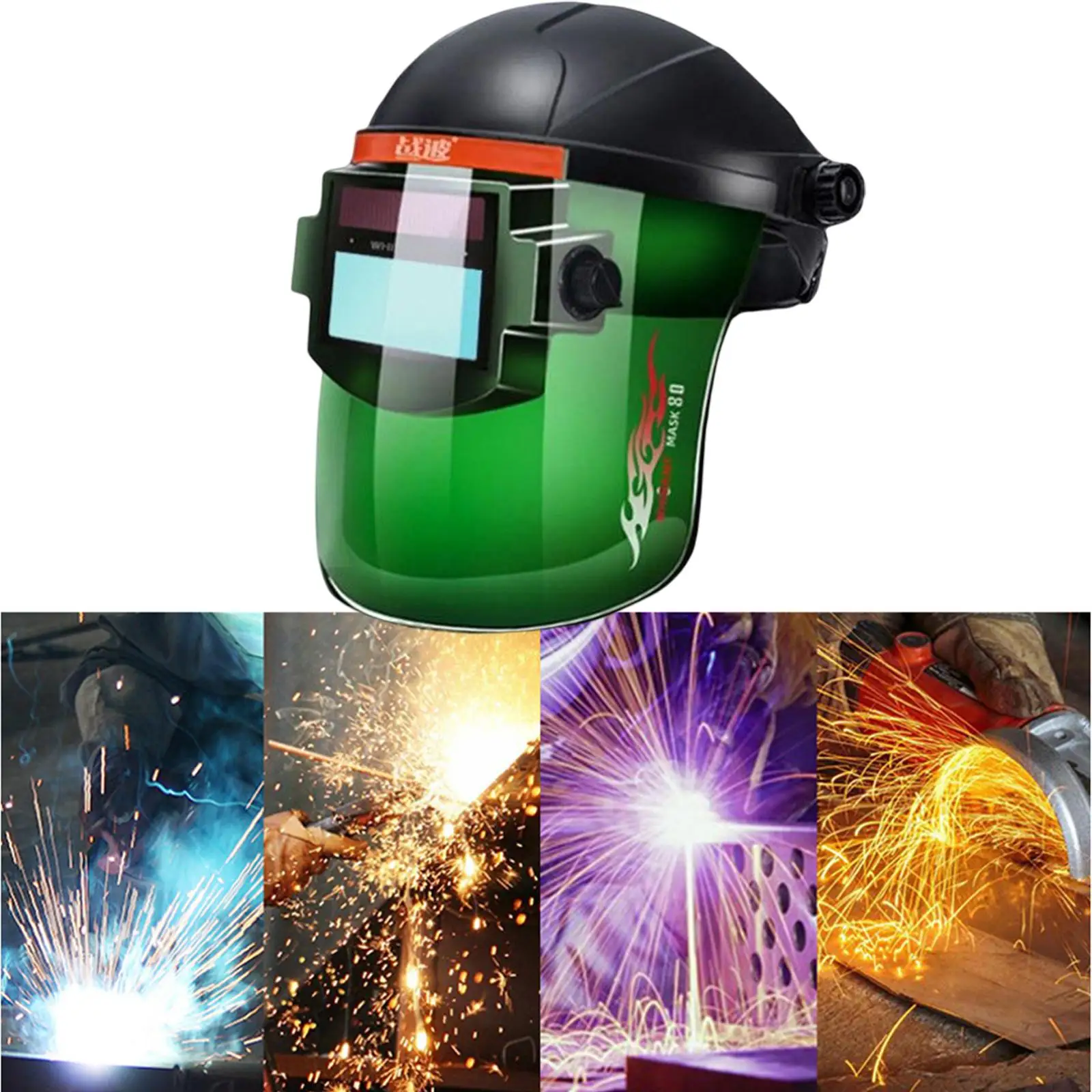Auto Dimming Welding Mask Weld Hood Helmet Protective Welder Face Mask