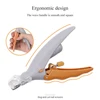 Nail Trimmer with LED Light Dog Cat Pet Clipper Scissors Toe Claw Clippers 5