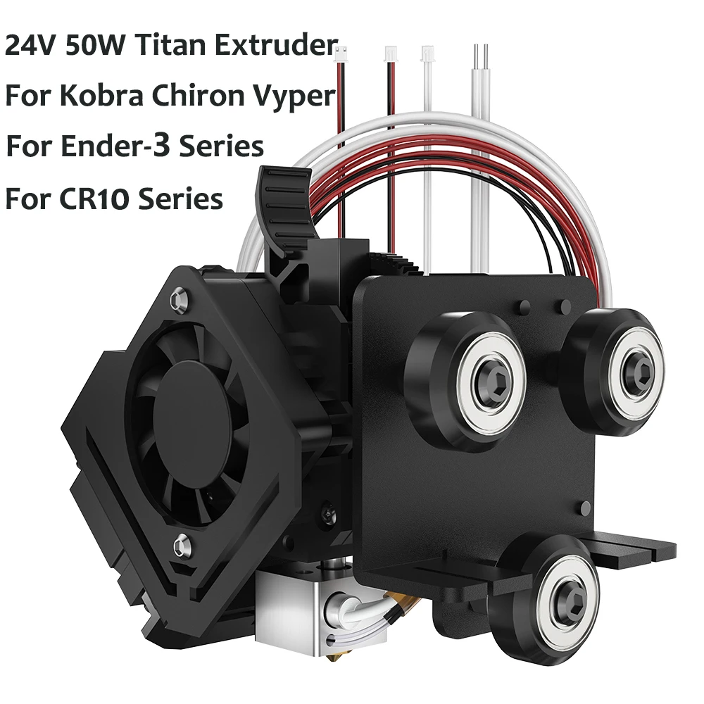 

Direct Titan Extruder 24V 50W Hotend Extrusion 3D Printer Hot End J-head Print Head For Ender 3 CR10 CR6 SE Kobra Vyper Chiron