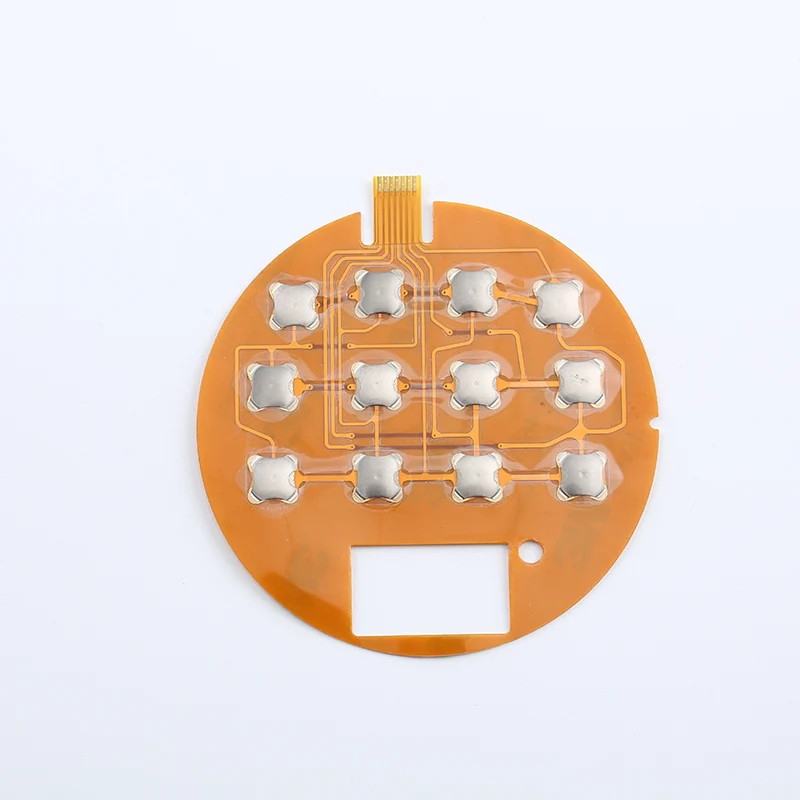 High Quality s Price Silkscreen Printing PET FPC Material Membrane Keypad metal dome