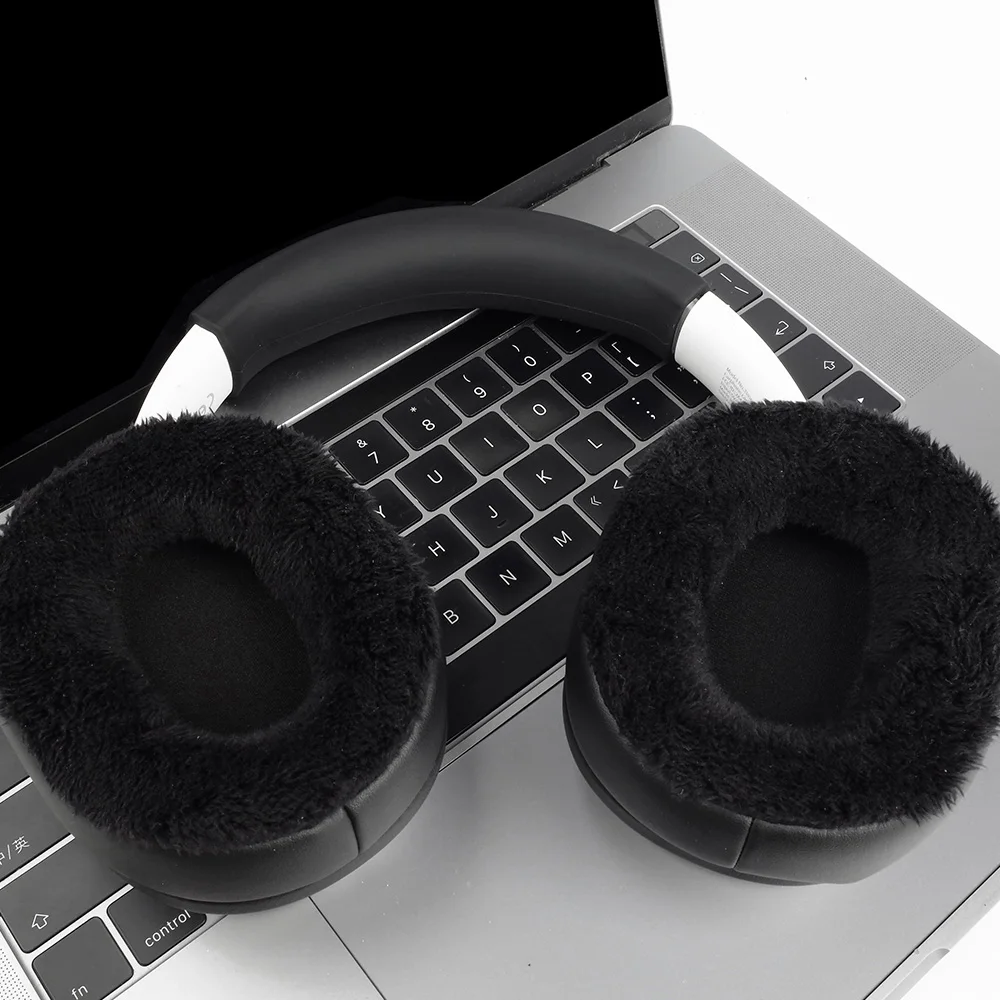 Earpads for baseus GH02 White Earphone pads Gaming Wireless replacement headphones Earmuffs Mesh cloth Memory Covers Sponge