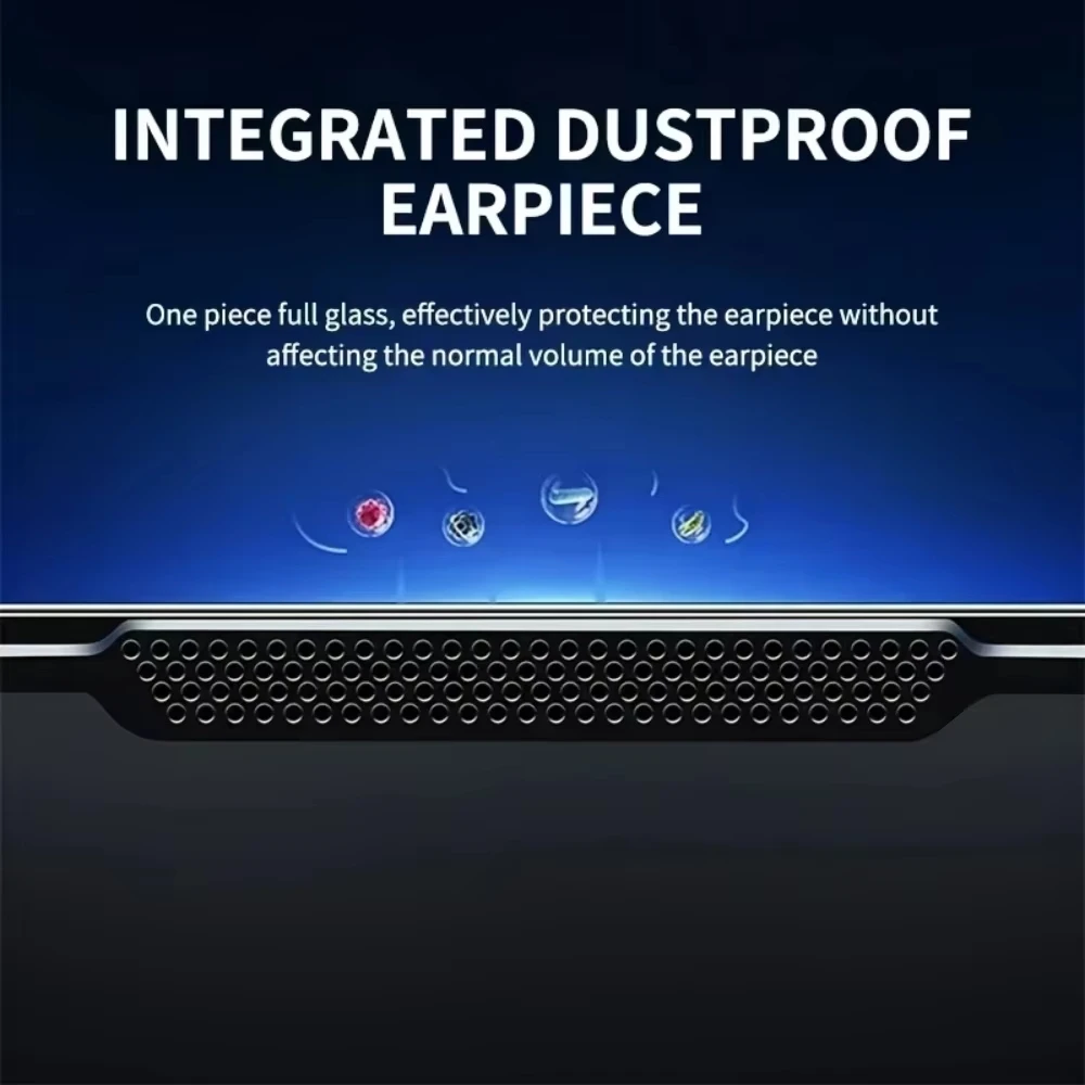 1-5 Pezzi Pellicola Protettiva HD Facile da Installare per iPhone 17 Pro Max 18 15 16 13 11 14 16e 12 Mini XR X Xs 7 8 Plus Air in Vetro Temperato - immagine 3