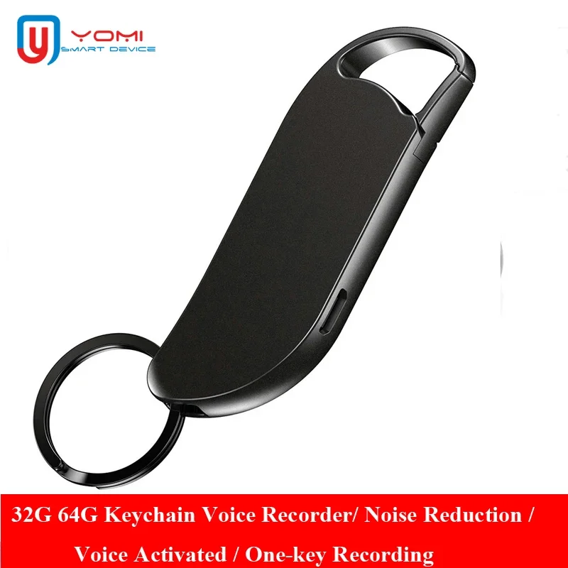 

Mini Voice Recorder 64G Recorder Noise Reduction Professional Audio Recording Pen Mini Dictaphone MP3 WMA Player звукозапись