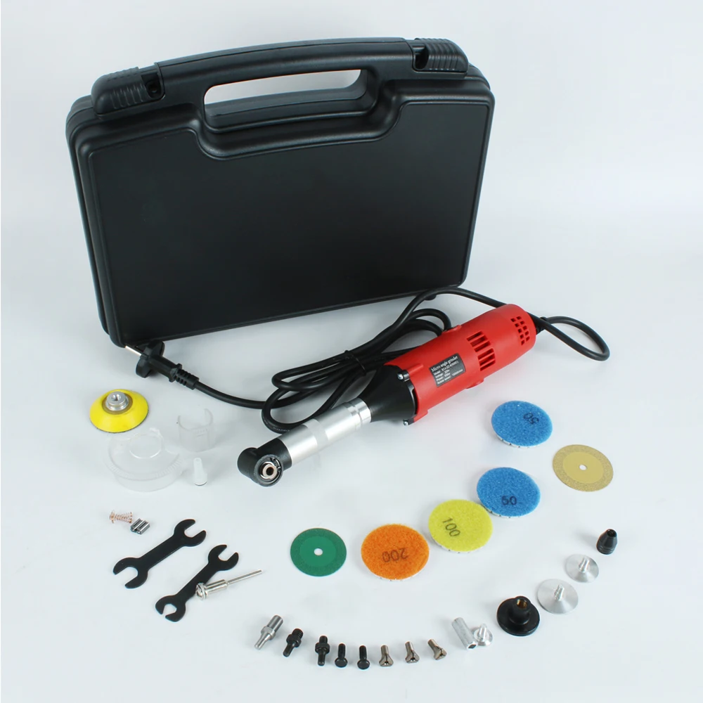550W Multi-Functional Electric Angle Grinder 90-Degree Elbow Grout Cleaning Machine Portable Tile Grout Polishing Machine