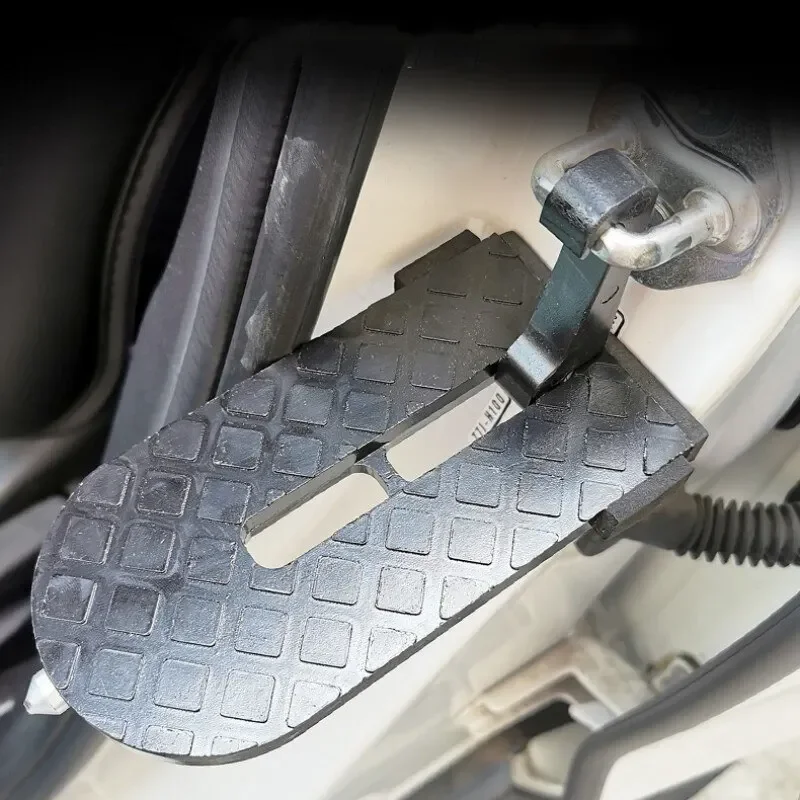 Multi-function Outdoor Car Door Lock Latch Summit Pedal Climbing Roof Folding Pedal Off-road Summit car accessories car pedals car roof rack step