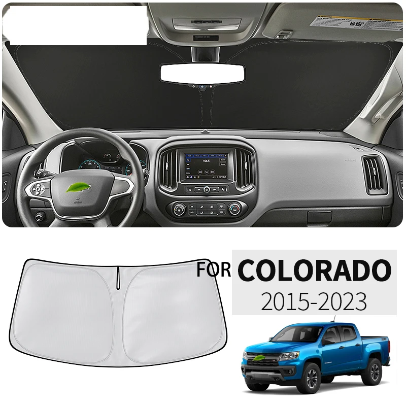 For Chevrolet Colorado 2015- Front Window Sun Shade Car Nano-Insulat Windshield Sunshade Visor Auto Interior Accessories