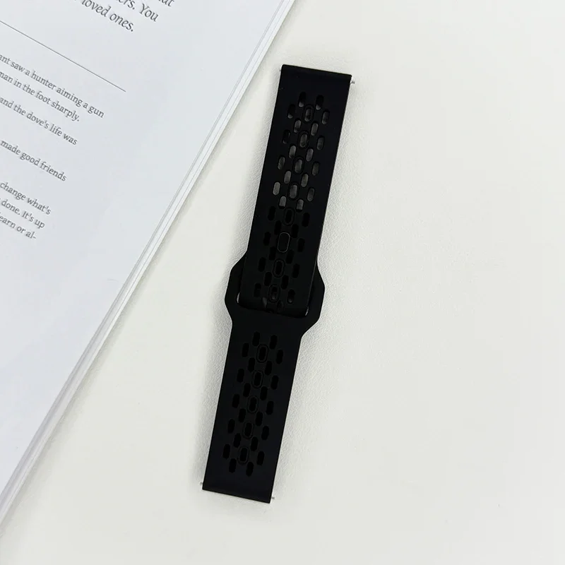 Breathable Sports Band - Adjustable Strap in Multiple Sizes (18mm, 20mm, 22mm)
